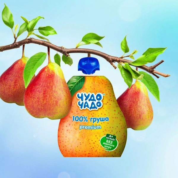 ЧУДО-ЧАДО Пюре Груша 90гр